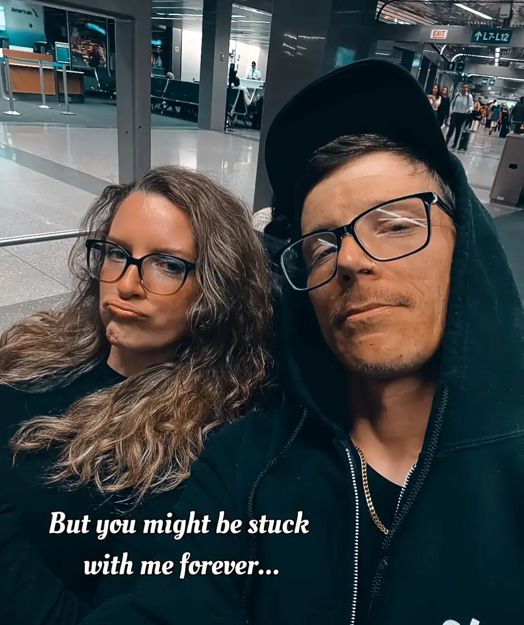 I mean we are stuck forever. Literally