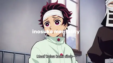 inosuke mentality 🗿 #inosuke #tanjiro #zenitsu #demonslayer #kimetsunoyaiba 