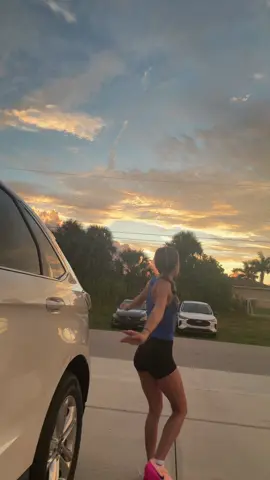Sunset was gorgeous 