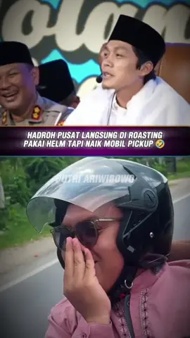 Gae Helm Numpak Pickup🤣 #hadrohpusat #gusiqdam #gusiqdamterbaru #putriariwibowo 