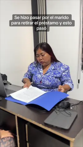 Se hizo pasar por el marido para retirar el préstamo y esto pasó #mexico #usa #novelas 