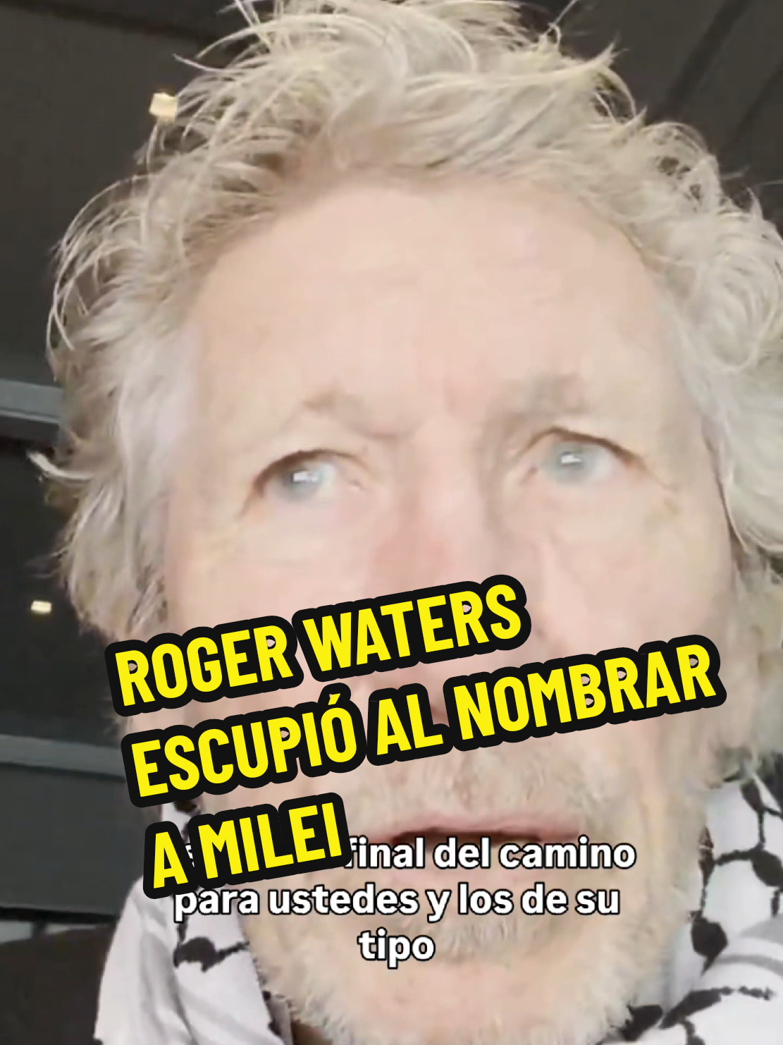 Roger Waters, integrante de la mítica banda Pink Floyd, hizo un descargo en sus redes por el gen0cidio en Palestina y escupió mientras nombraba a varios presidentes cómplices del Estado de 1srael como Milei. Waters es un ferviente activista de la causa palestina. #RogerWaters #PinkFloyd #Palestina #Milei 