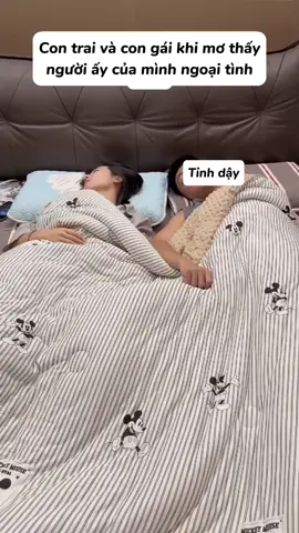 Khác một trời một vực luôn mà #capdoi #haihuoc 