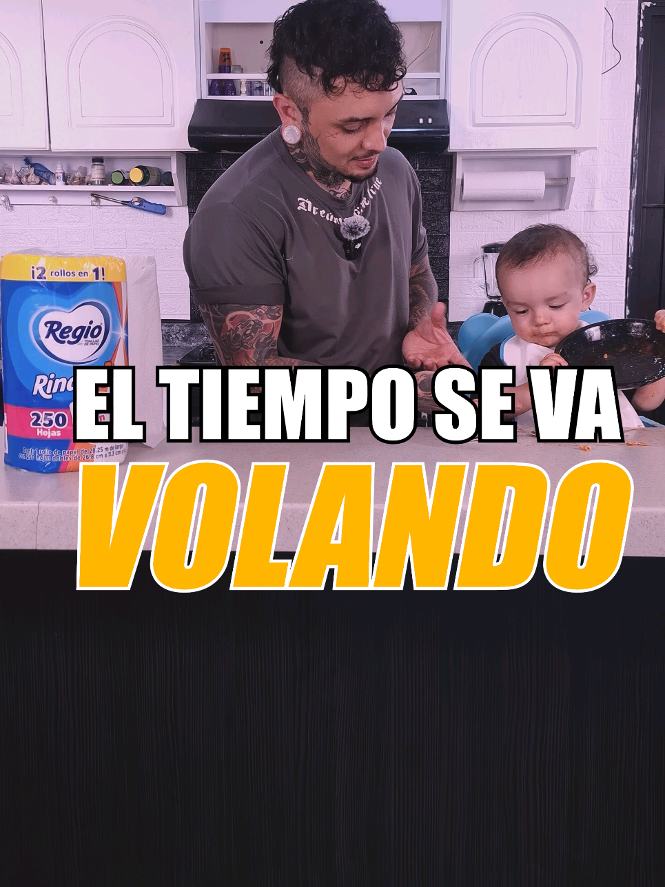 Ser papá también es abrazar el caos: los cochineros, las risas y los momentos que un día vas a extrañar. Disfruta hoy, porque la infancia vuela.  Y mientras dura, apóyate en aliados que hacen más fácil el camino.   #RegioRinde+ #Tipsparapapá #MaximaDuracion #2rollosen1 #publicidad