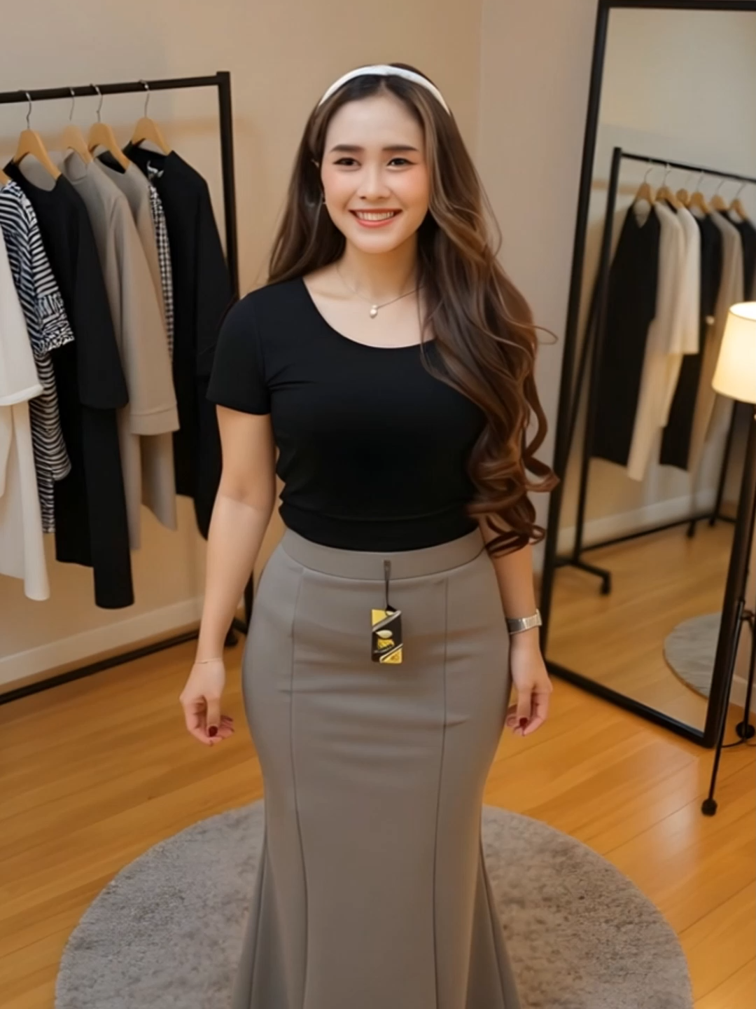 Rok flare rok mermaid rok duyung korean style Kekinian. #fashionwanita #megaguncang #cuantanpabatas #wibgajian#rokwanita