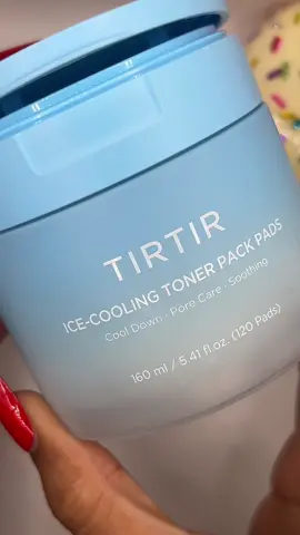 Pores? Redness? Overheating skin? ❄️ These TIRTIR Ice-Cooling Toner Pads instantly chill your skin at -3.76°C while hydrating + tightening 💧✨ A must-have in your Korean skincare routine! 💙  #tirtirtonerpads #tirtir #TikTokShopFallDealsForYou #TikTokShopBlackFriday #koreanskincare  