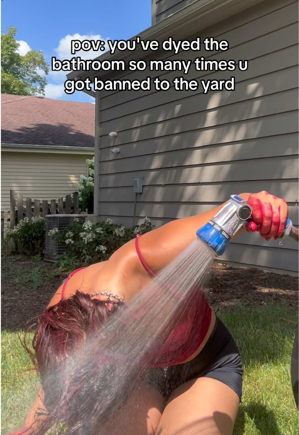 whoops! #dyedhair #hairdye #girlhumor #altgirl #josieliu 