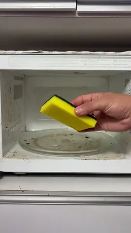 You've been cleaning your microwave wrong your whole life and didn't even know it! 😱#lifehacks #like #hacklife #fyp e 