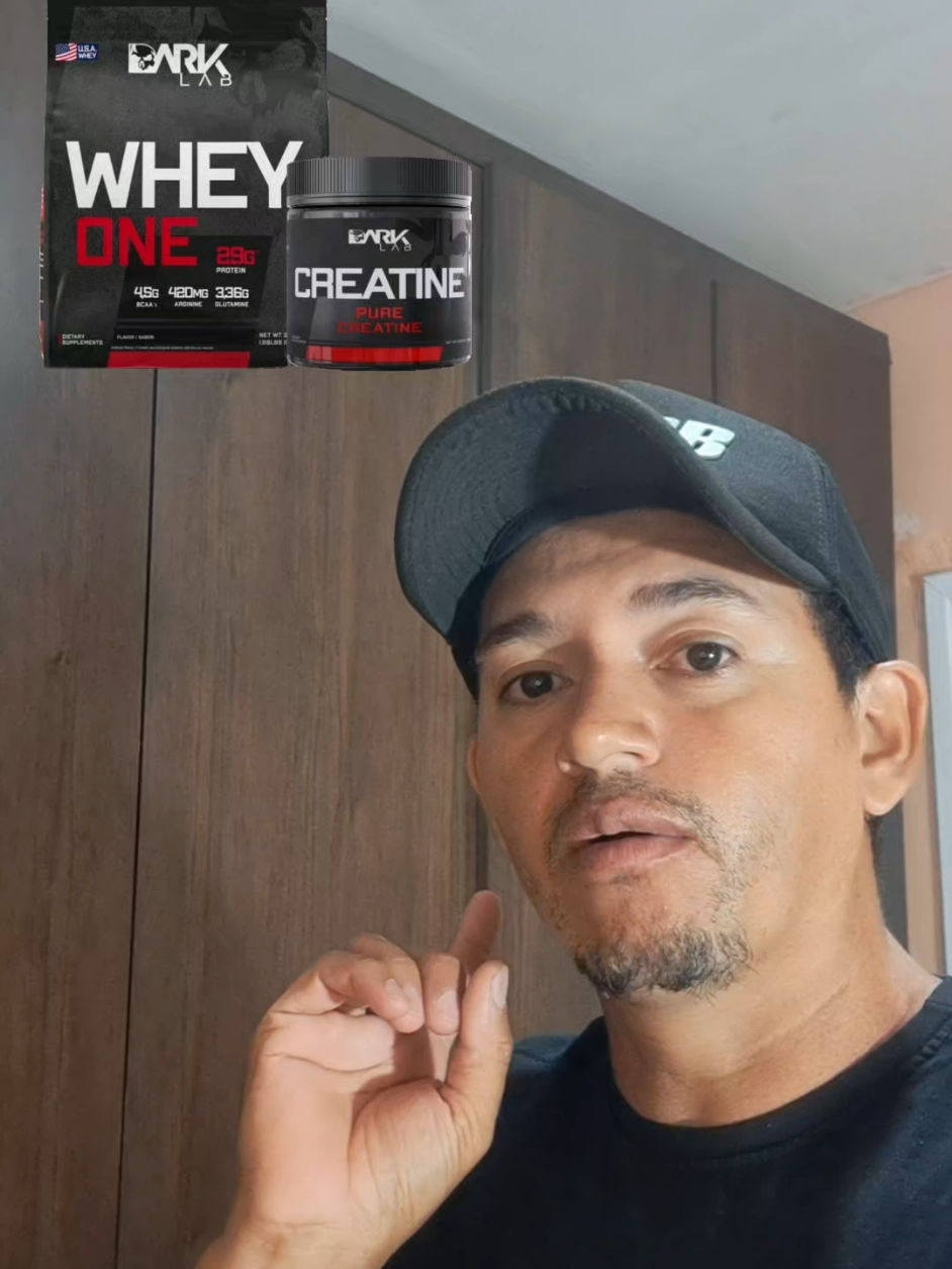 Kit Whey Protein One Refil 900+creatina! #achadinho #achadinhosshopee #achadinhos #creatortiktok #wheyprotein 