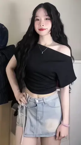 Áo Trễ Vai Cộc Tay Nữ Women Cotton Co Giãn #aotrevai #aotrevaicoctay #xuhuong #aokieunu 