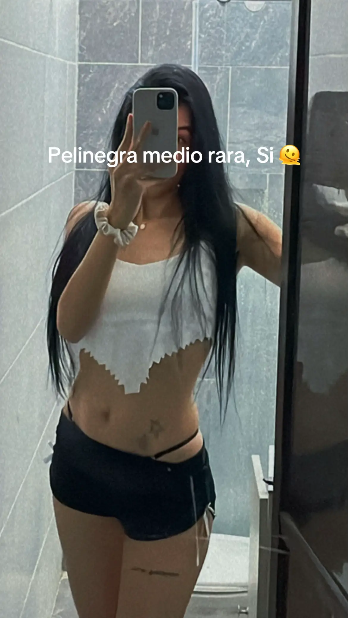 Pelinegra medio rara, siii😮‍💨 #nanpabasicooficial #pelinegra #fy #viral 