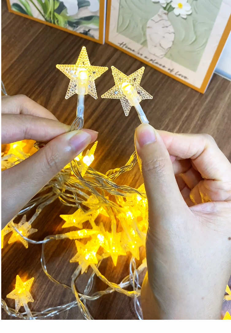 Dây đèn led trang trí decor nhà cửa #daydenled #daydenledtrangtringoaitroi #decor 