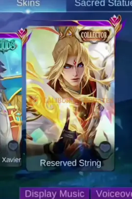 Xavier Upcoming Collector Skin Portrait Splash Art Animation #MLBB  #MobileLegendsBangBang  #MLBBUPDATE #XavierCollectorSkin #Xcalibur 
