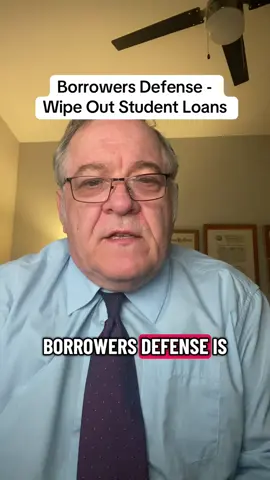 Borrowers Defense - Wipe Out Student Loans PeranoLaw.com or 1-888-927-9755 #credit #finance #law #studentloan #newyorkattorney 