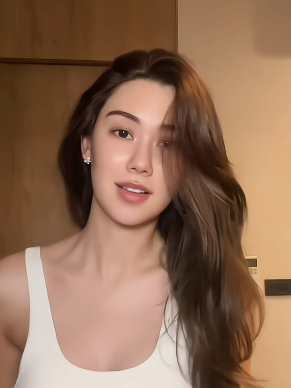 Pamela one 😁🤍 #lalinalena 