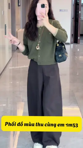 U30 mà trong trẻ ra thêm mấy tuổi quá vậy. phối đồ mùa thu #thoitrangnu #thoitrangnuanhvu #phoidoxinh #phoidomuathu #phoidonu 