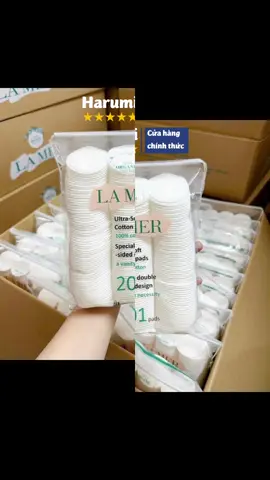 Bông tẩy trang lamer #xuhuong #moinguoi #skincare 