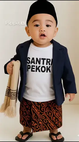 ayo ayo seng rumongso duwe. 😀😀 #santripekok  #bayilucu 