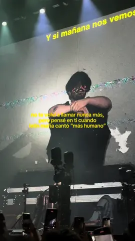 no te volví a llamar nunca más, pero pensé en ti cuando latin mafia cantó “más humano”