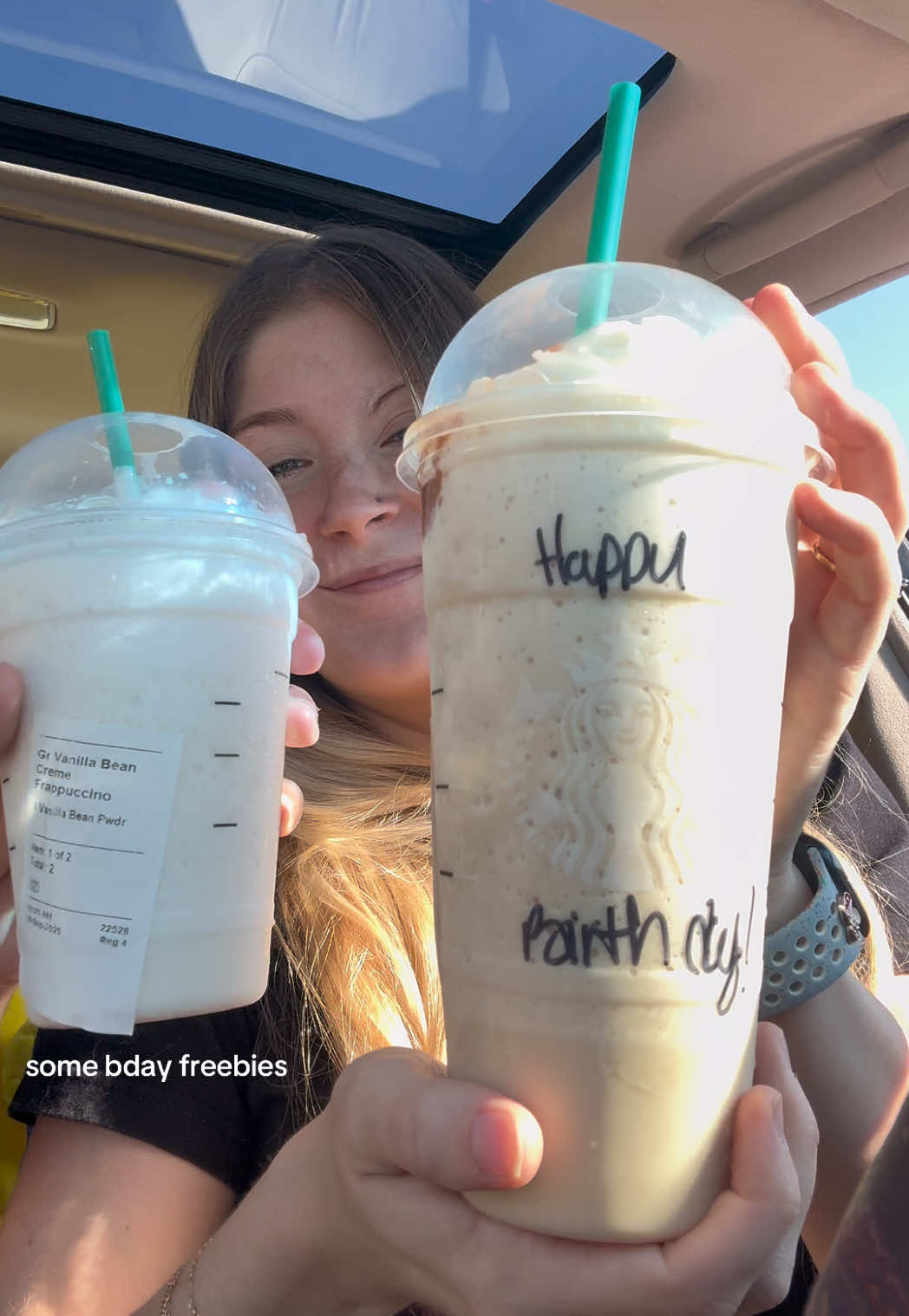 overall a great day 🤩 I’m gonna have to put together a full list for next year! I just made a couple stops today but spent most of the day with my love out hiking and having a wonderful lunch 💗 #birthday #birthdayfreebies #starbucks #merlot #tacobell 
