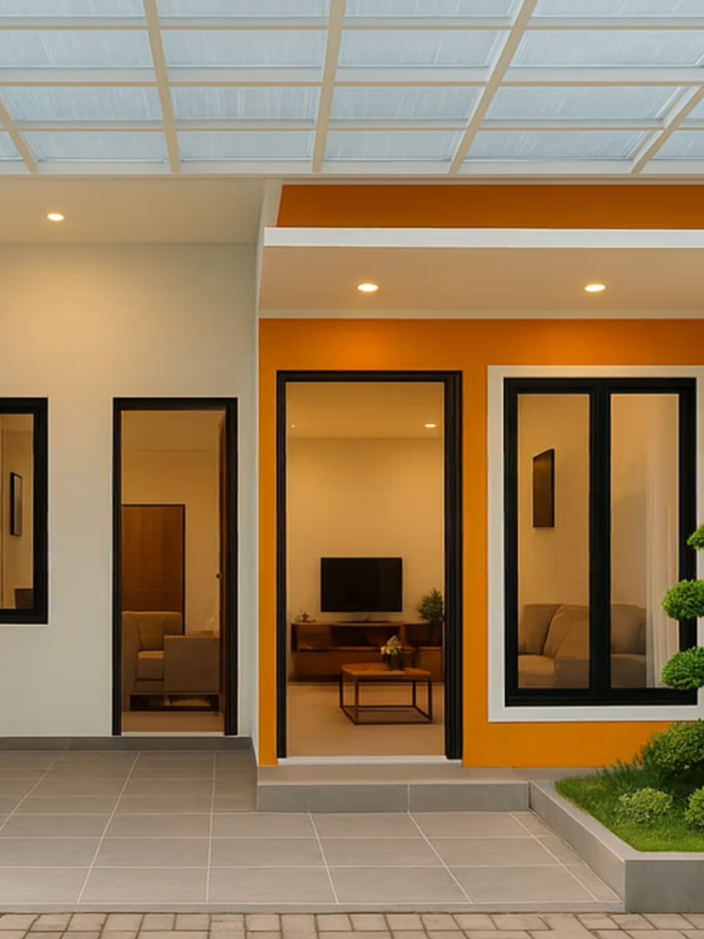 RUMAH MINIMALIS MODERN #sorotan #semuaorang #ai #fypdong #fypviralシ 