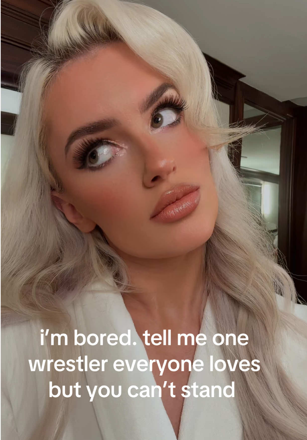 I’ll go first, Jordynne Grace 🤮 #unhinged #imbored #wrestler #WWE #womenswrestler 