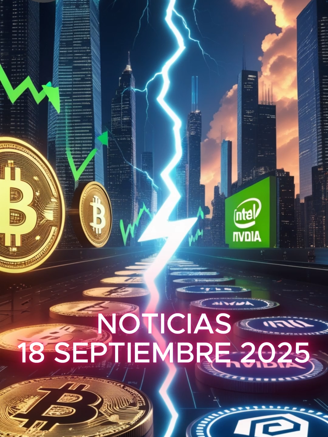 📢 Noticias 18 septiembre 2025  La SEC abre la puerta a ETFs cripto, la Fed baja tasas y Wall Street marca récords, mientras Intel se dispara gracias a Nvidia 💥. Y Bitcoin pelea los $118K 🚀🔥 👉 ¿Estamos frente al inicio de un mega rally en cripto y acciones? 👀 #NoticiasCripto #WallStreet #Bitcoin #Nvidia #Intel #Finanzas #Inversiones #CryptoNews #BTC
