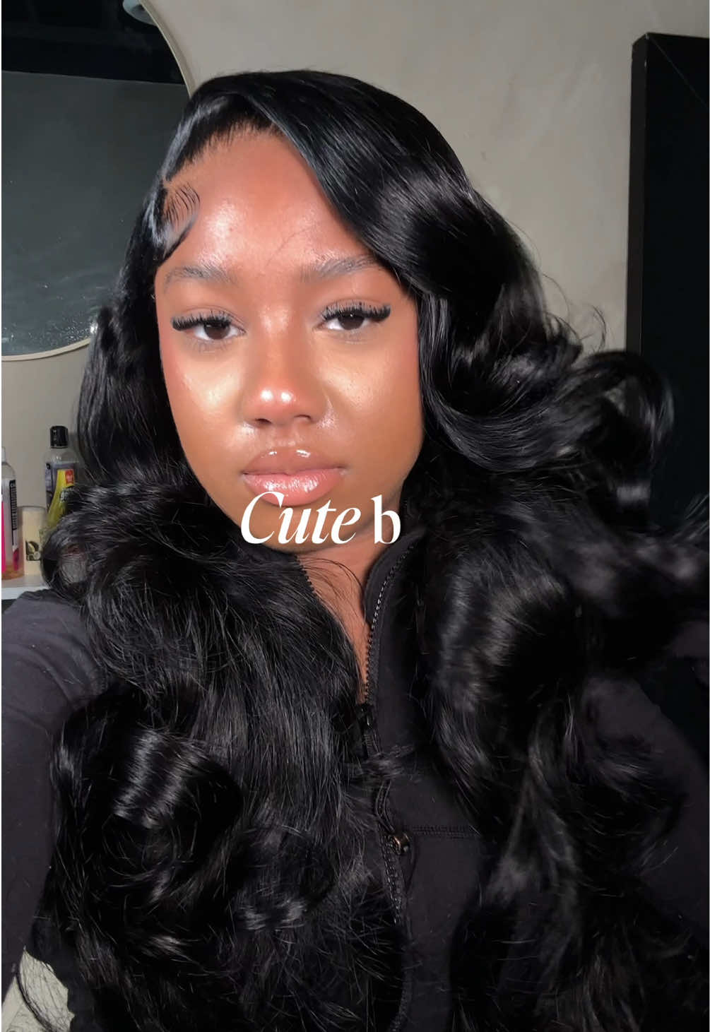 Body wave unit from @Cute Bein Hair Shop and hairstylist @Yesimjobi 💅🏽