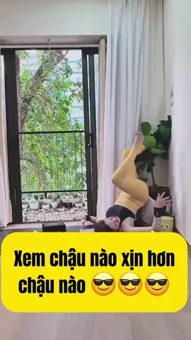 Chậu nào xịn hơn nào 😇  #xuhuong #xuhuongtiktok #yoga #yogacanbangphuchoi #yogaonline 