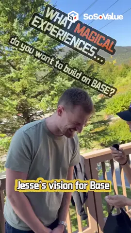 The Jesse & Jessie Show at #basecamp feat.  Favorite highlights:  .  Base native token potential paths  .  Jesse’s dream index   .  Magical moments with Base App  . Fun fact: SoSoValue and Base share the same birthday 🎂 stay till the end for Jesse’s Chinese shoutout  #based #SoSoValue #crypto #cryptomarket 