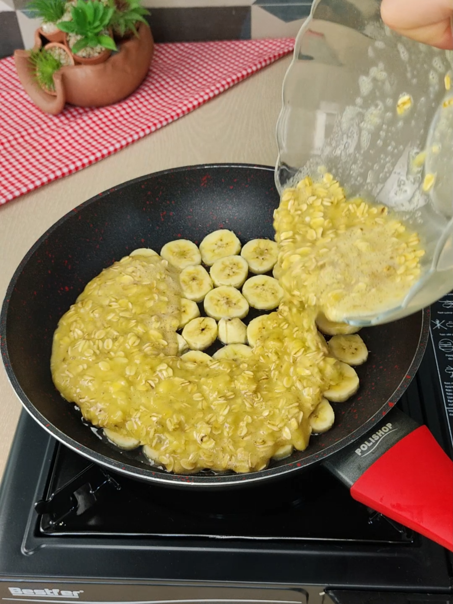 Não coma pão! Faça essa deliciosa receita para o café da manhã! #banana #panqueca #ovo #culinaria #receita