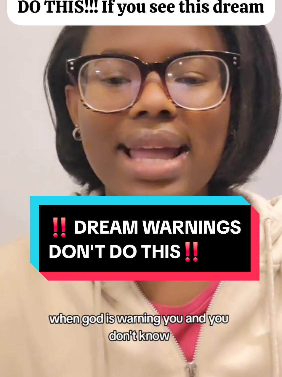 ‼️DREAM WARNINGS‼️ Don't do this if you see this dream. #dreaminterpretation #prayers #god #warning #dreaming 