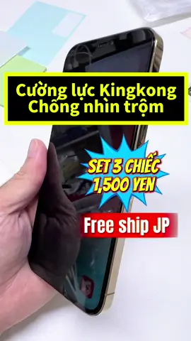 Set 3 chiếc cường lực Kingkong CNT chỉ 1sen rưởi. 