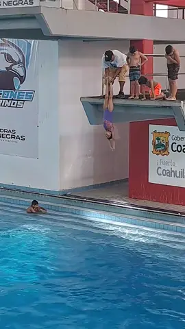 Aprendendo a saltar 🥰 🎥 @ana  #diving #clavados #saltosornamentais 