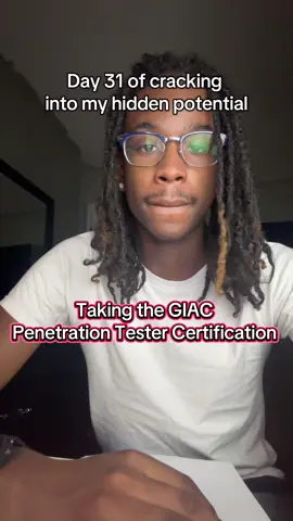 Day 31 #cozartcrackedit #fyp #cybersecurity #student 