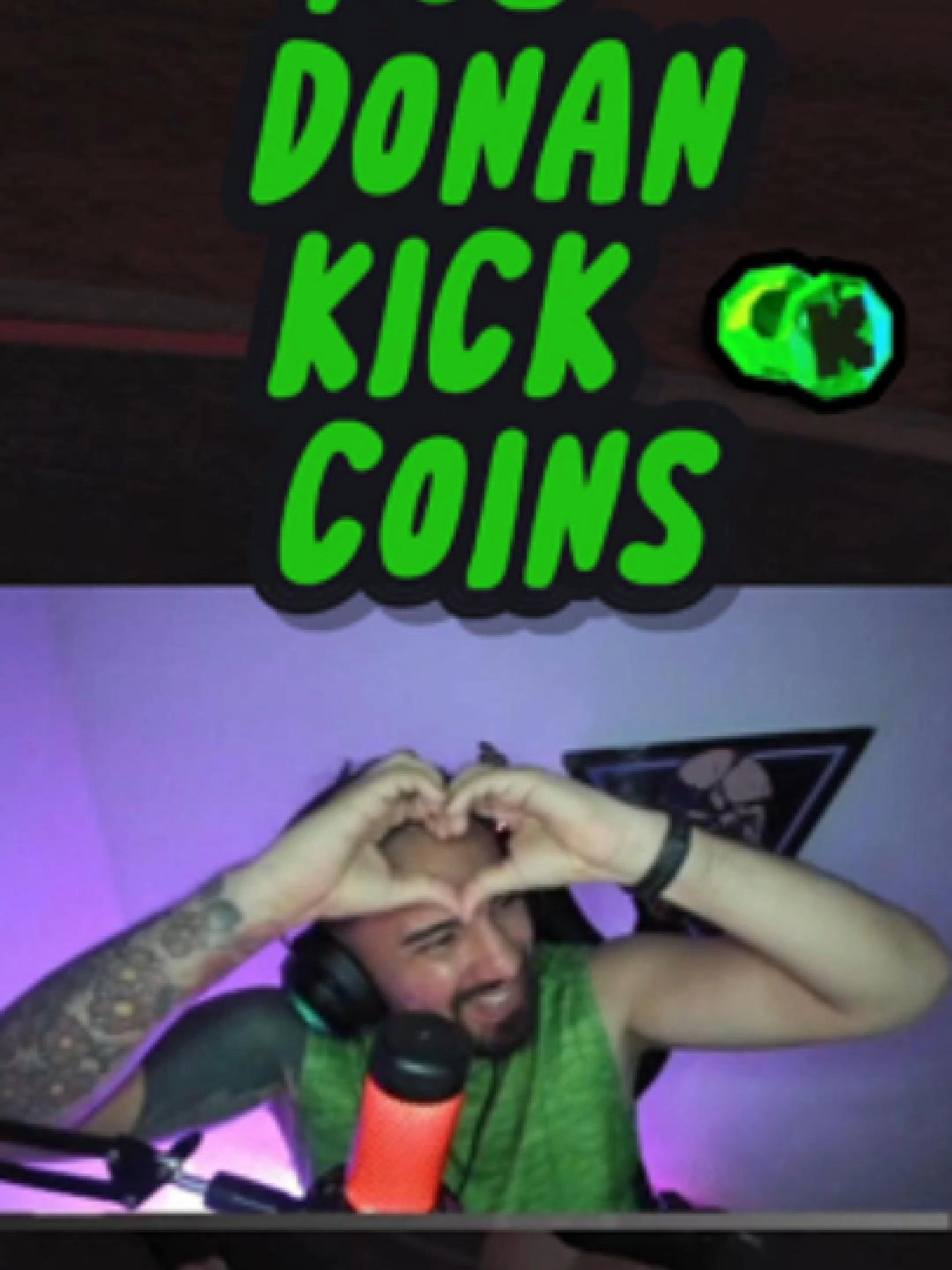 nos donan kick coins#kickstreamingplatform #kickstreaming #donaciones #NovedadesKick #kickperu💚 #kick #kicks #viral #informacion