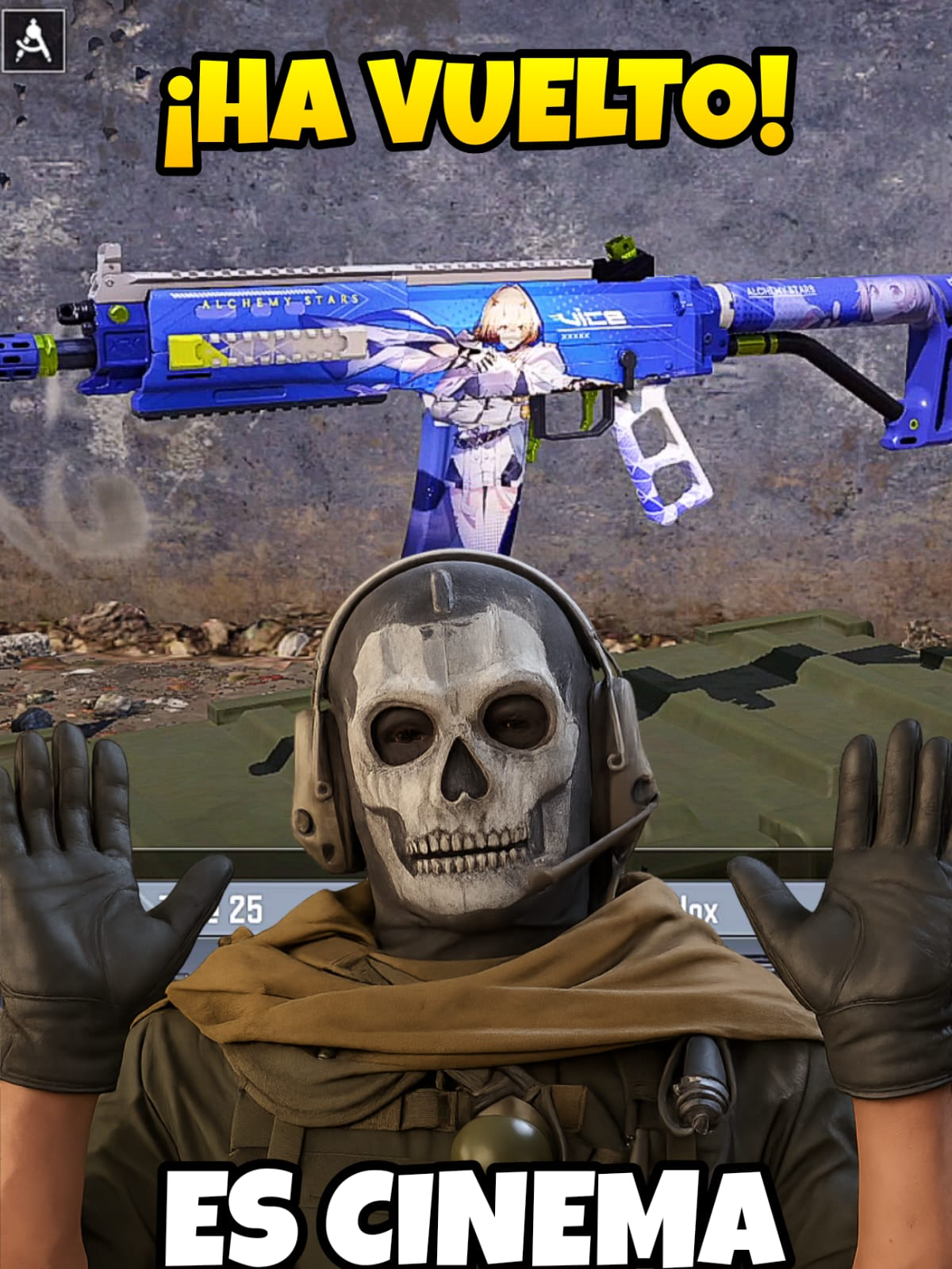 el regreso de la grau otaku #codmobile