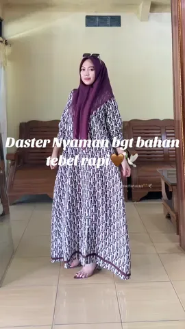 Daster gamis🤎🕊️ #daster #gamis #gamiswanita #gamislebaran #fyp 