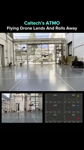 2025, Caltech researchers unveiled ATMO (Aerially Transforming Morphobot), a robotic platform that can transform mid-air from a quadrotor drone into a wheeled rover without landing first.  Unlike previous hybrid machines, ATMO performs a dynamic wheel-landing maneuver powered by a single central motor that reorients its four thrusters, which are protected by shrouds that become wheels in ground mode. This design enables flight over rough terrain, seamless mid-air morphing, and rolling movement on land.  To handle complex aerodynamic forces near the ground, the team developed a model predictive control algorithm informed by load-cell thrust experiments and smoke-flow visualizations, ensuring smooth transitions and robust performance even in challenging environments.  Potential applications include search and rescue, last-mile delivery, and planetary exploration.  Follow for daily breakthroughs at the intersection of AI and technology. ➕ @deepen.ai Unlock your FREE 100+ Prompt Anatomy to brainstorm, create & scale faster ⚙ link in bio! Credit: Caltech #ai #robotics #drone #futuretech #automation