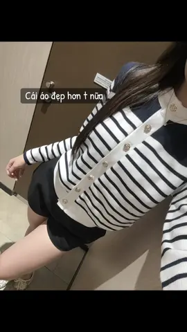 Khuy áo chỉn chu thực sự 🌟✨ #htique #aopolo #aothun #cardigan #thoitrang 