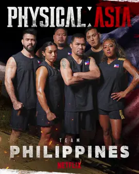 LFG Team Philippines!!! 🇵🇭 Manny Pacquiao, Mark Mugen, Ray Jefferson Querubin, Justin Coveney, Robyn Lauren Brown, and Lara Lorraine Deang Liwanag 💪  Physical: Asia arriving in October. Only on Netflix. #PhysicalAsia