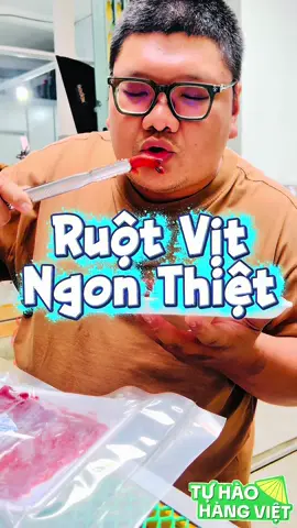 Ăn review ruột vịt quá ngon #tuhaohangviet #hangvietvuonminh #80namnongnghiepmoitruong #ruộtvịt #tiktokfood 