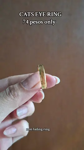 cats eye ring non fading