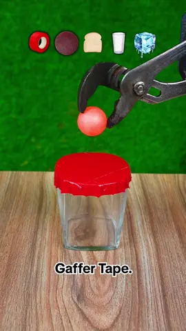 1000°C Hot Metal Bal vs Tape, bread, Ice 🧊 🍞 #experiment #Science