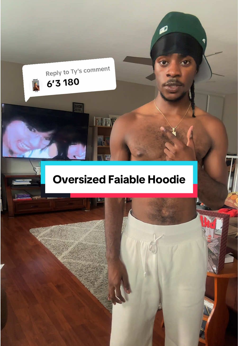 Replying to @Ty if you 6ft & up this hoodie is a good alt to the yeezy gap hoodie📏 #oversizedhoodie #fashiontok #hoodiewear #perfecthoodie #streetwear 