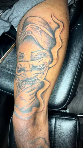 ONE OF MY MOST LOYAL CLIENTS 🔥 HE GONNA SNAP EVERY TIME 🔥🔥🔥#foryou #tattoo #viral #tattooideas #legtattoo 