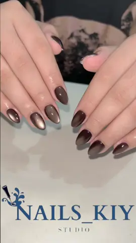 Cat eye murce paling mantul silaunya❤️‍🔥#cateyemahoganyviral #cateyenails #nailart #fyp 