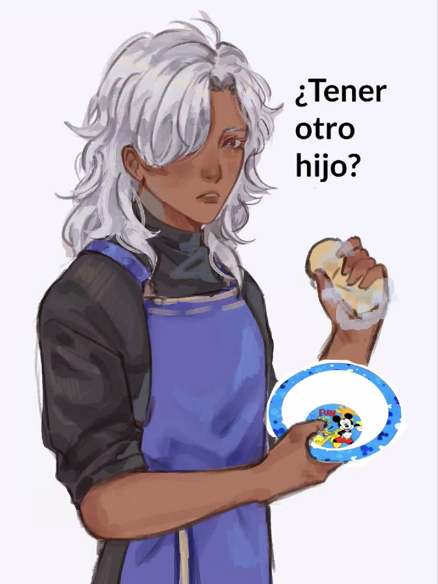 La verdad no sabía que nombre ponerle al tercer niño JAJA #genshinfanart #tighnari #cyno #arttok #fanarts