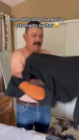 El husban luego luego estrenado suéter 😆 #meansswimwear #sueterparahombre #ropadedeinvierno #ropadehombre #tiktokshop 