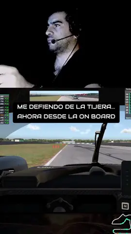 En el vídeo anterior, tuvieron 3 cámaras de la maniobra.... Ahora les dejo la On Board del directo. #clip #twitch #stream #simracing #martesdesimu